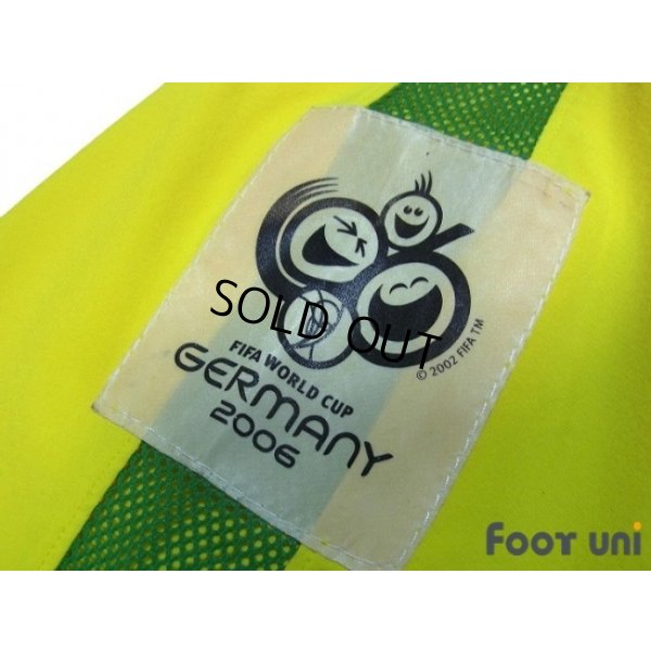 Photo6: Brazil 2003 Home Match Issue Shirt #14 FIFA World Cup Germany 2003 Qualifying Patch/Badge
