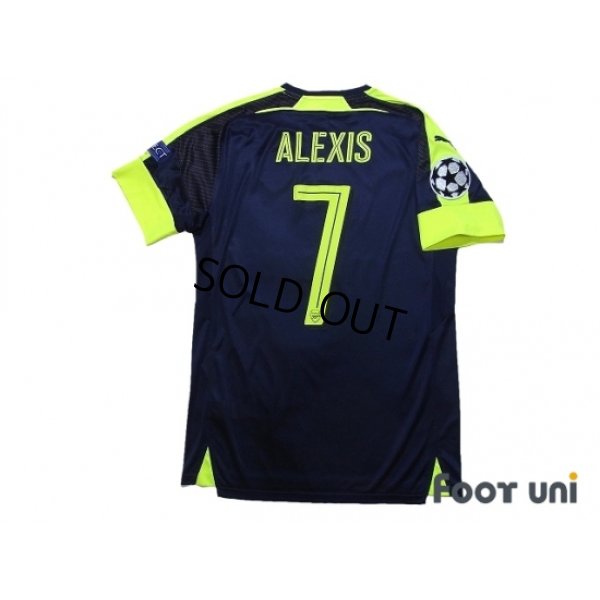 Photo2: Arsenal 2016-2017 3rd Shirt #7 Alexis Sanchez Champions League Patch/Badge w/tags