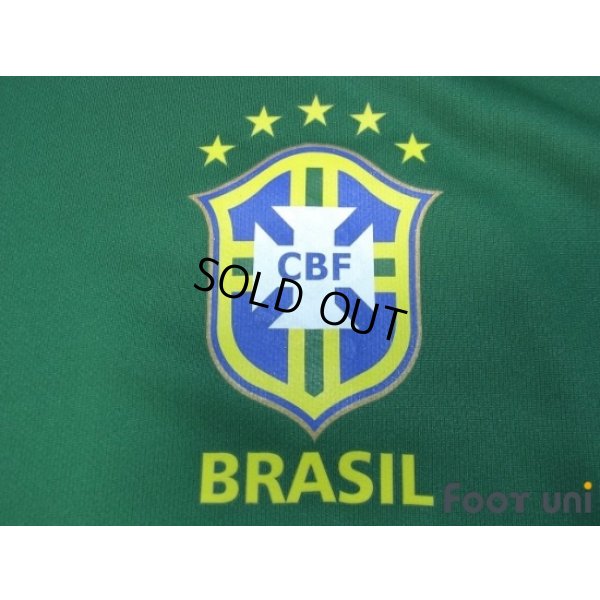 Photo6: Brazil 2010 GK Player Shirt #12 Gomes