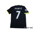 Photo2: Chelsea 2016-2017 Away Shirt #7 Kante Premier League Patch/Badge w/tags (2)