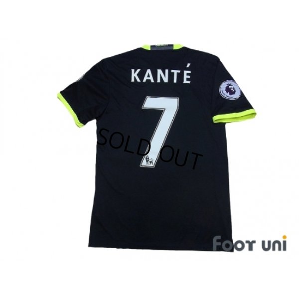 Photo2: Chelsea 2016-2017 Away Shirt #7 Kante Premier League Patch/Badge w/tags