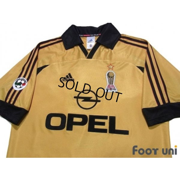 Photo3: AC Milan 1999-2000 4th Shirt #3 Maldini Lega Calcio Patch/Badge