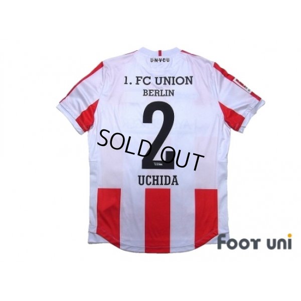 Photo2: 1.FC Union Berlin 2017-2018 Home Shirt #2 Uchida Bundesliga Patch/Badge w/tags