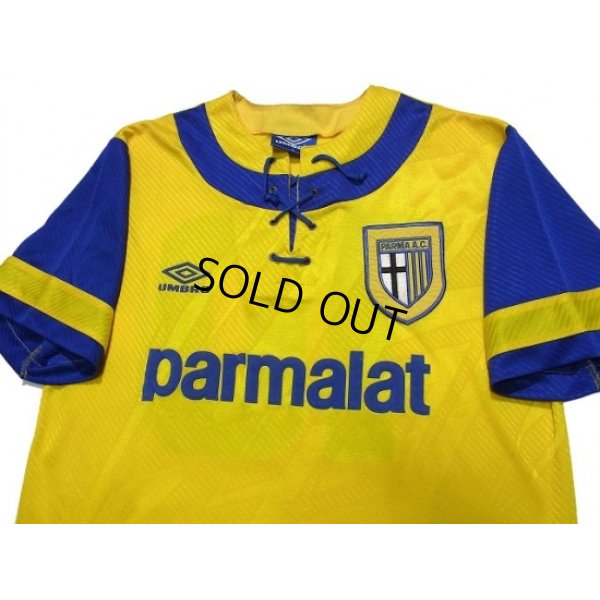 Photo3: Parma 1994-1995 Away Shirt #10