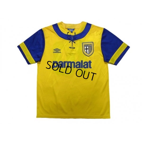 Photo1: Parma 1994-1995 Away Shirt #10