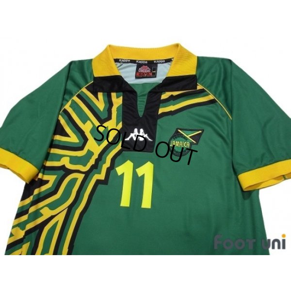 Photo3: Jamaica 1998 Away Shirt #11 Whitmore