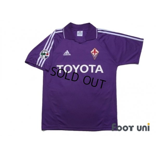 Photo1: Fiorentina 2004-2005 Home Shirt #14 Maresca Lega Calcio Serie A Patch/Badge