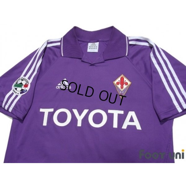 Photo3: Fiorentina 2004-2005 Home Shirt #14 Maresca Lega Calcio Serie A Patch/Badge