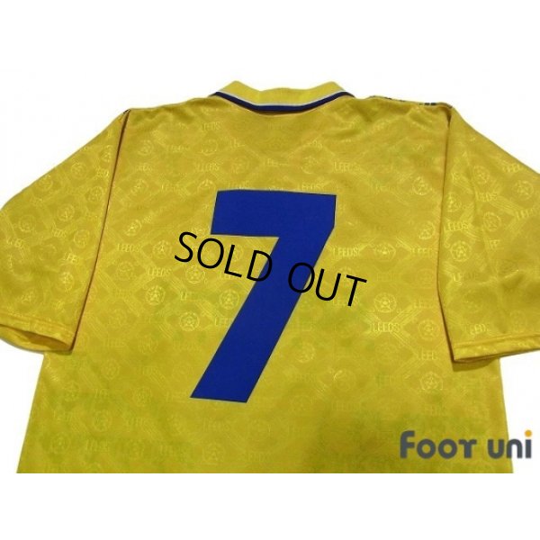 Photo4: Leeds United AFC 1992-1993 Away Shirt #7