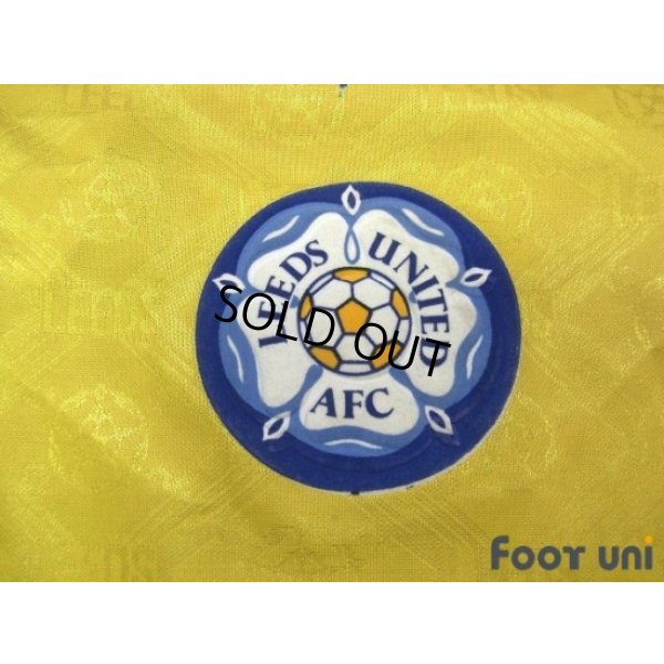 Photo6: Leeds United AFC 1992-1993 Away Shirt #7