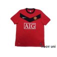 Photo1: Manchester United 2009-2010 Home Shirt #10 Rooney (1)