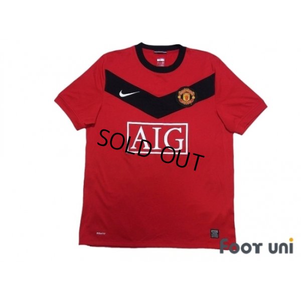 Photo1: Manchester United 2009-2010 Home Shirt #10 Rooney