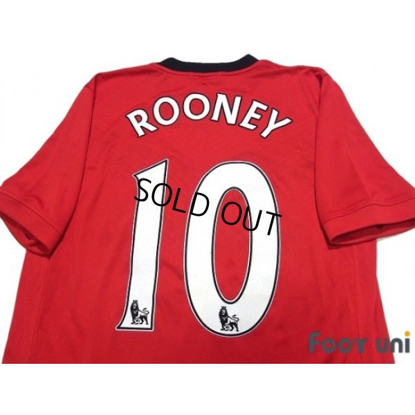 Photo4: Manchester United 2009-2010 Home Shirt #10 Rooney