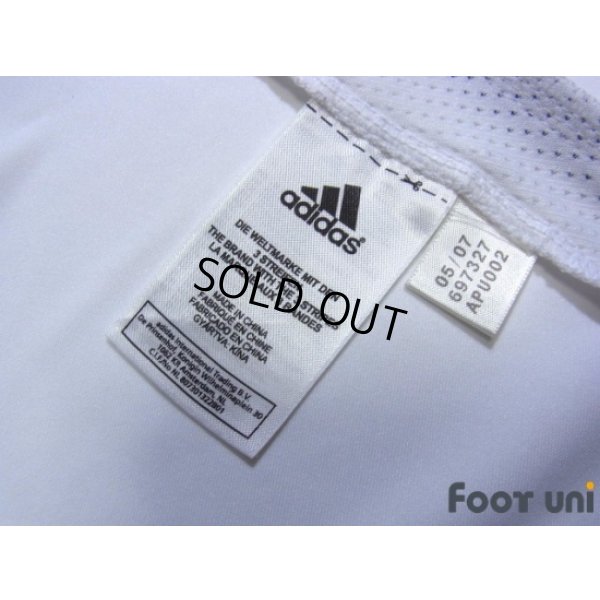 Photo8: Real Madrid 2007-2008 Home Shirt #5 Cannavaro LFP Patch/Badg