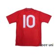 Photo2: England 1986 Away Reprint Shirt #10 (2)