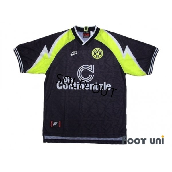 Photo1: Borussia Dortmund 1995-1996 Away Shirt