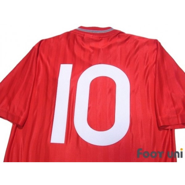 Photo4: England 1986 Away Reprint Shirt #10