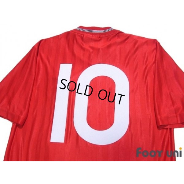Photo4: England 1986 Away Reprint Shirt #10