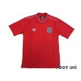 Photo1: England 1986 Away Reprint Shirt #10 (1)