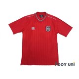 England 1986 Away Reprint Shirt #10