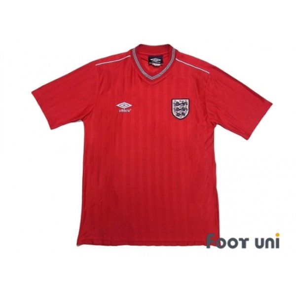 Photo1: England 1986 Away Reprint Shirt #10