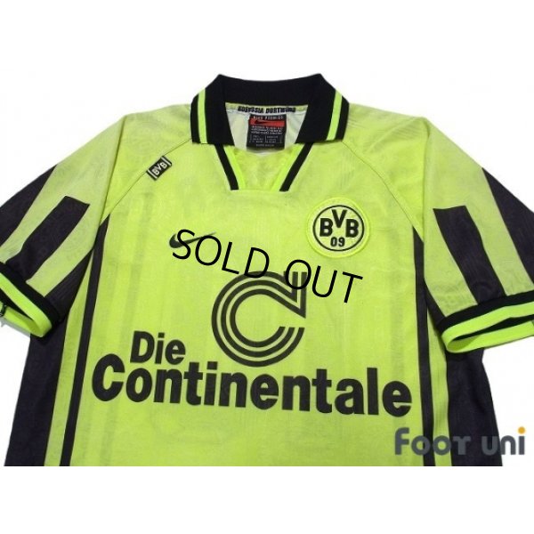 Photo3: Borussia Dortmund 1996-1997 Home Shirt #10 Moller