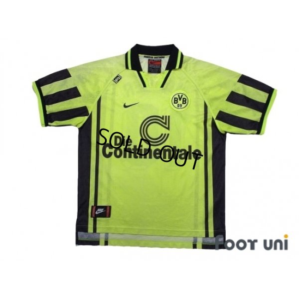 Photo1: Borussia Dortmund 1996-1997 Home Shirt #10 Moller