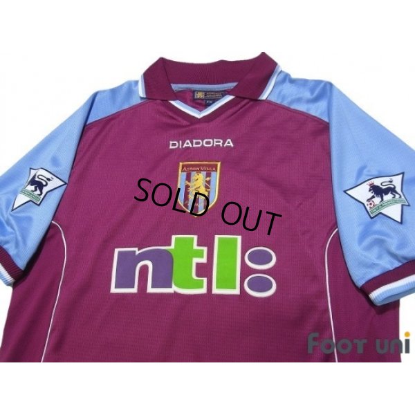 Photo3: Aston Villa 2000-2001 Home Shirt #14 Ginola