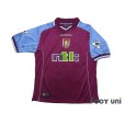 Photo1: Aston Villa 2000-2001 Home Shirt #14 Ginola (1)