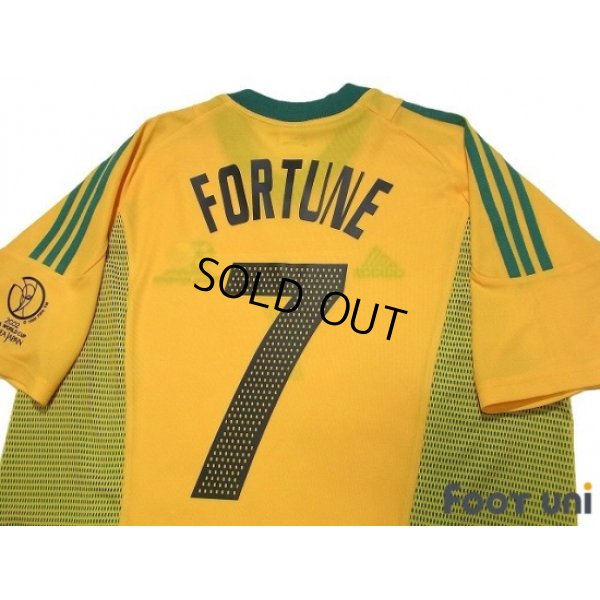 Photo4: South Africa 2002 Away Shirt #7 Fortune 2002 FIFA World Cup Korea Japan Patch/Badge