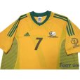 Photo3: South Africa 2002 Away Shirt #7 Fortune 2002 FIFA World Cup Korea Japan Patch/Badge