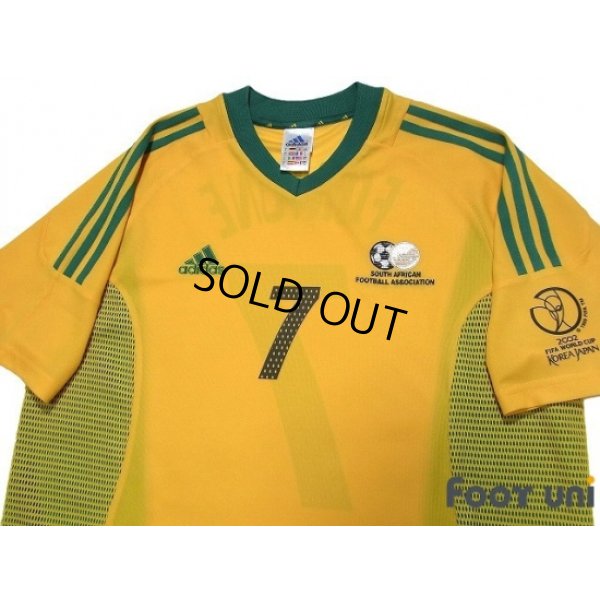 Photo3: South Africa 2002 Away Shirt #7 Fortune 2002 FIFA World Cup Korea Japan Patch/Badge