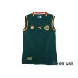 Photo1: Cameroon 2002 Home Authentic Sleeveless Shirt (1)