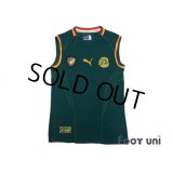 Cameroon 2002 Home Authentic Sleeveless Shirt