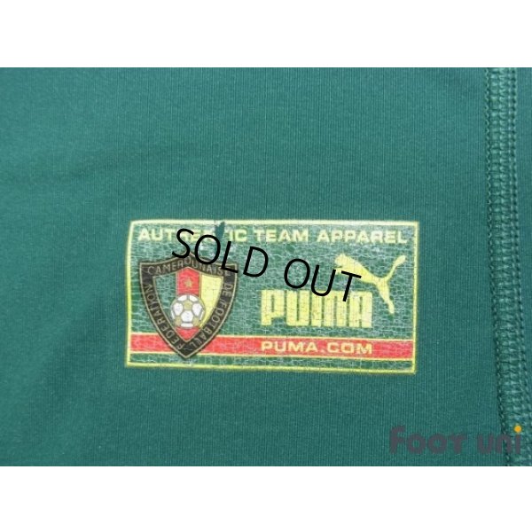 Photo6: Cameroon 2002 Home Authentic Sleeveless Shirt