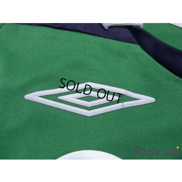 Photo6: Northern Ireland 2006 Home Long Sleeve Shirt #9