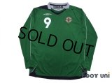 Northern Ireland 2006 Home Long Sleeve Shirt #9