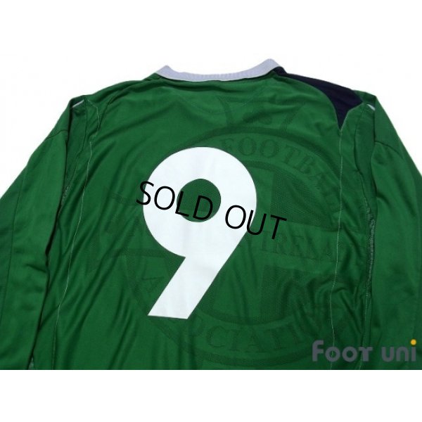 Photo4: Northern Ireland 2006 Home Long Sleeve Shirt #9