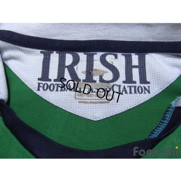 Photo5: Northern Ireland 2006 Home Long Sleeve Shirt #9