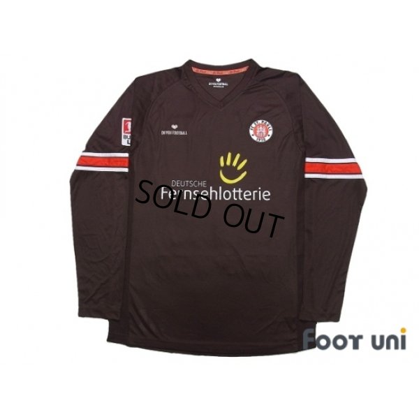 Photo1: FC St. Pauli 2012-2013 Home Long Sleeve Shirt #32 Buchler Bundesliga Patch/Badge
