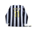 Photo3: Juventus 2009-2010 Home Long Sleeve Shirt #11 Nedved (3)