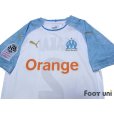 Photo3: Olympique Marseille 2018-2019 Home Shirt #2 Sakai Ligue 1 Patch/Badge w/tags