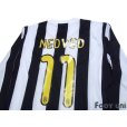 Photo4: Juventus 2009-2010 Home Long Sleeve Shirt #11 Nedved (4)