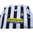 Photo2: Juventus 2009-2010 Home Long Sleeve Shirt #11 Nedved (2)