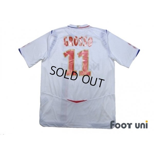 Photo2: Olympique Lyonnais 2008-2009 Home Shirt #11 Grosso