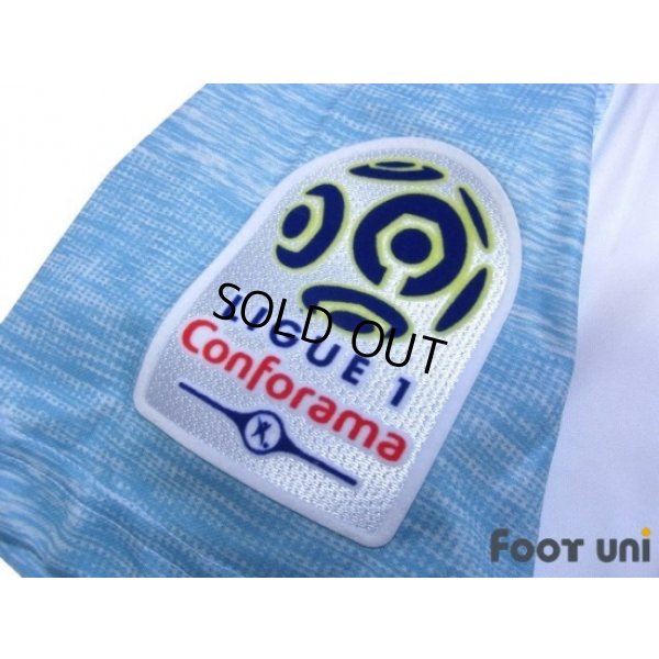 Photo6: Olympique Marseille 2018-2019 Home Shirt #2 Sakai Ligue 1 Patch/Badge w/tags