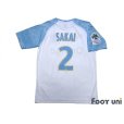 Photo2: Olympique Marseille 2018-2019 Home Shirt #2 Sakai Ligue 1 Patch/Badge w/tags (2)