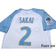 Photo4: Olympique Marseille 2018-2019 Home Shirt #2 Sakai Ligue 1 Patch/Badge w/tags