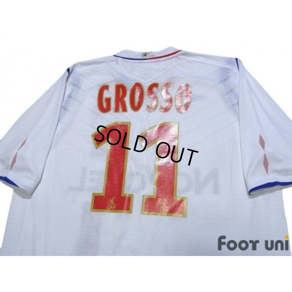 Photo4: Olympique Lyonnais 2008-2009 Home Shirt #11 Grosso
