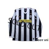 Juventus 2009-2010 Home Long Sleeve Shirt #11 Nedved